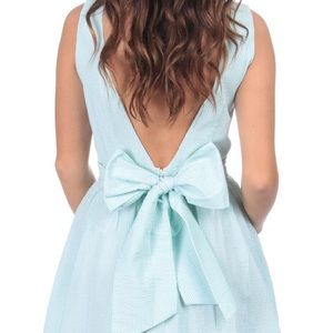 Lauren James Emerson Mint Seersucker